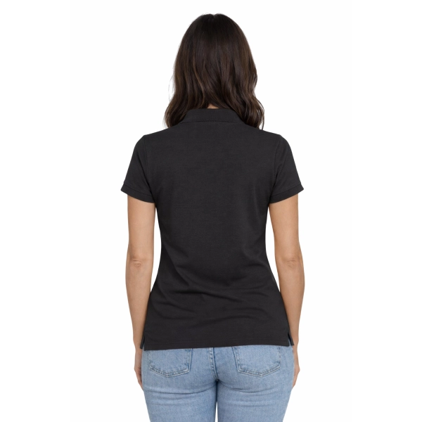 Koszulka polo damska czarna roz.3XL